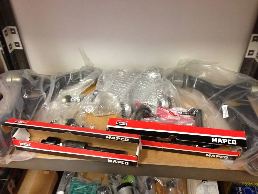 Large Front Axle Arm Set reinforced Alfa Romeo 147, 156