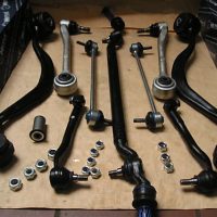 Large Front Axle Arm Set BMW E38 HD version