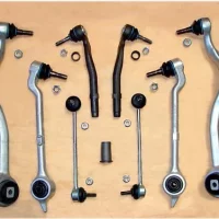 Large Front Axle Arm Set BMW E39 HD version