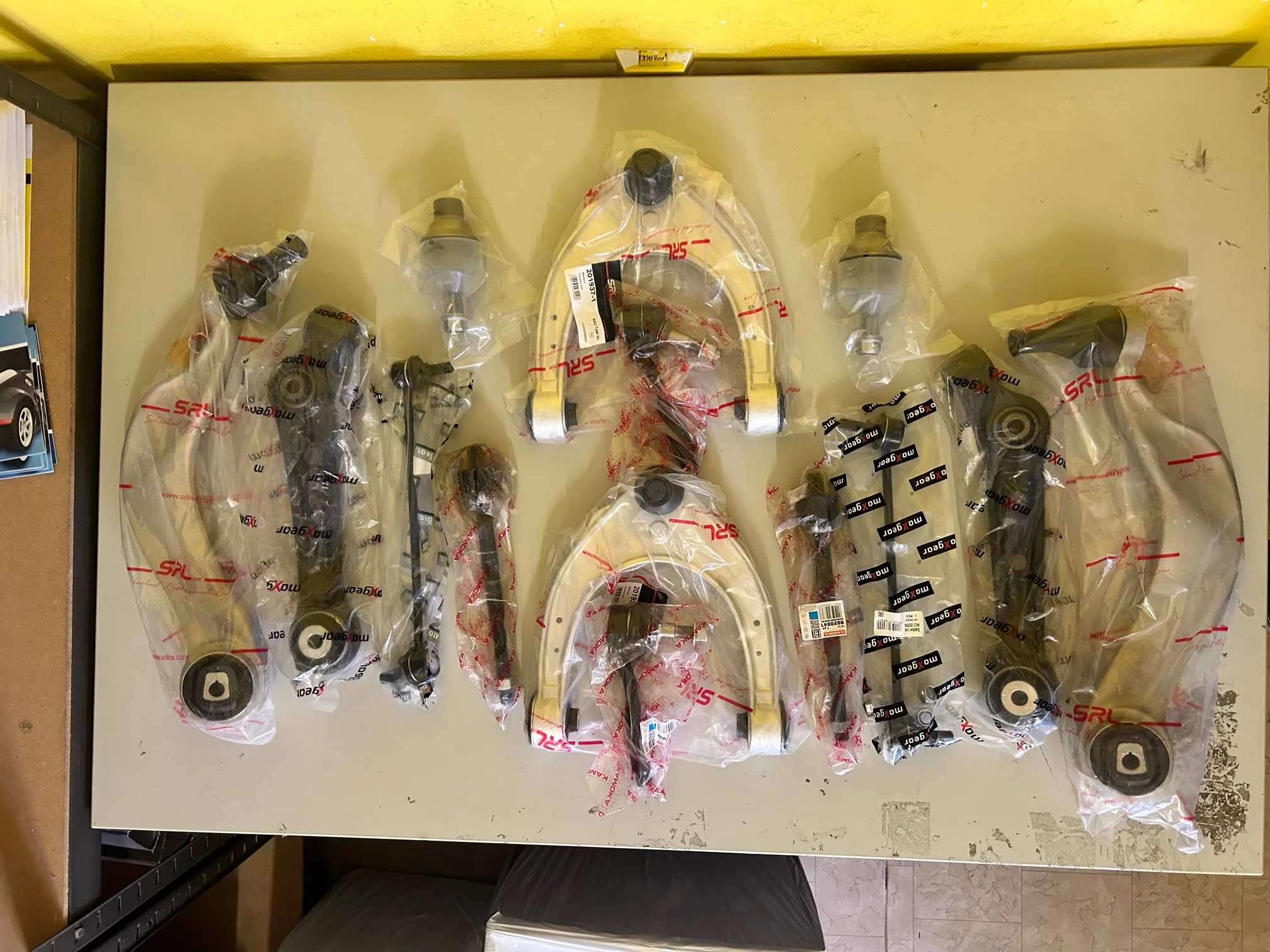 The Largest Front Axle Arm Set BMW F10-F11 xdrive